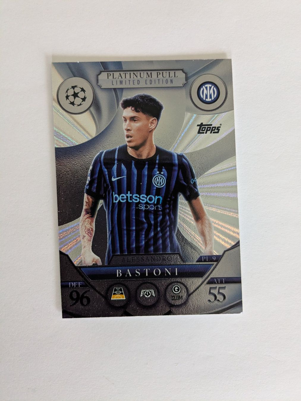Topps Carte collezionabili: Topps match attax 25/26 Platinum pull Bastoni – Nuovo (secondo la descrizione) da Genève venduto da x_m_2v65