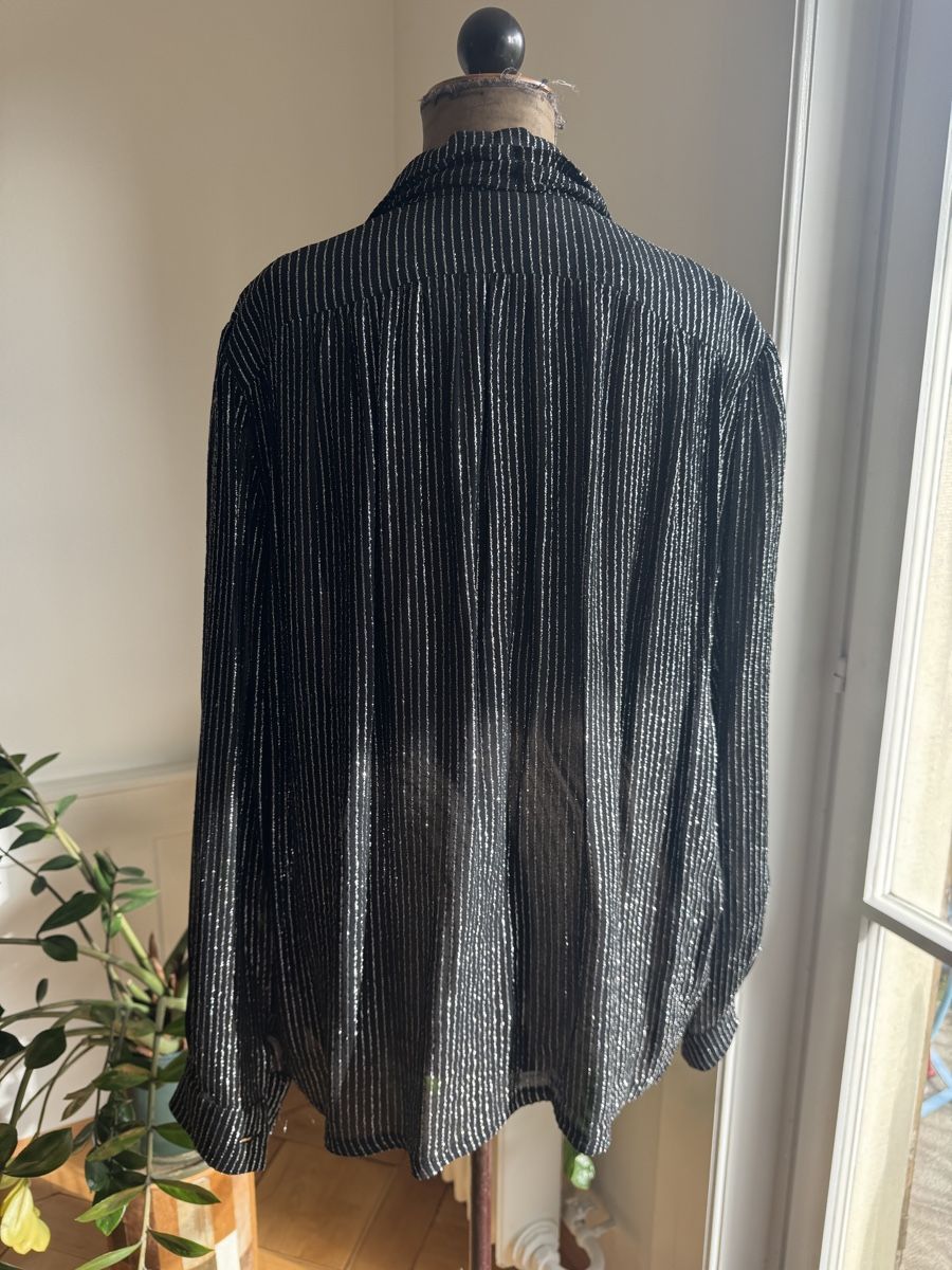 Camicette: Luisa Spagnoli Vintage Lurex Bluse – Usato da Zürich venduto da Lola_from_the_West 4