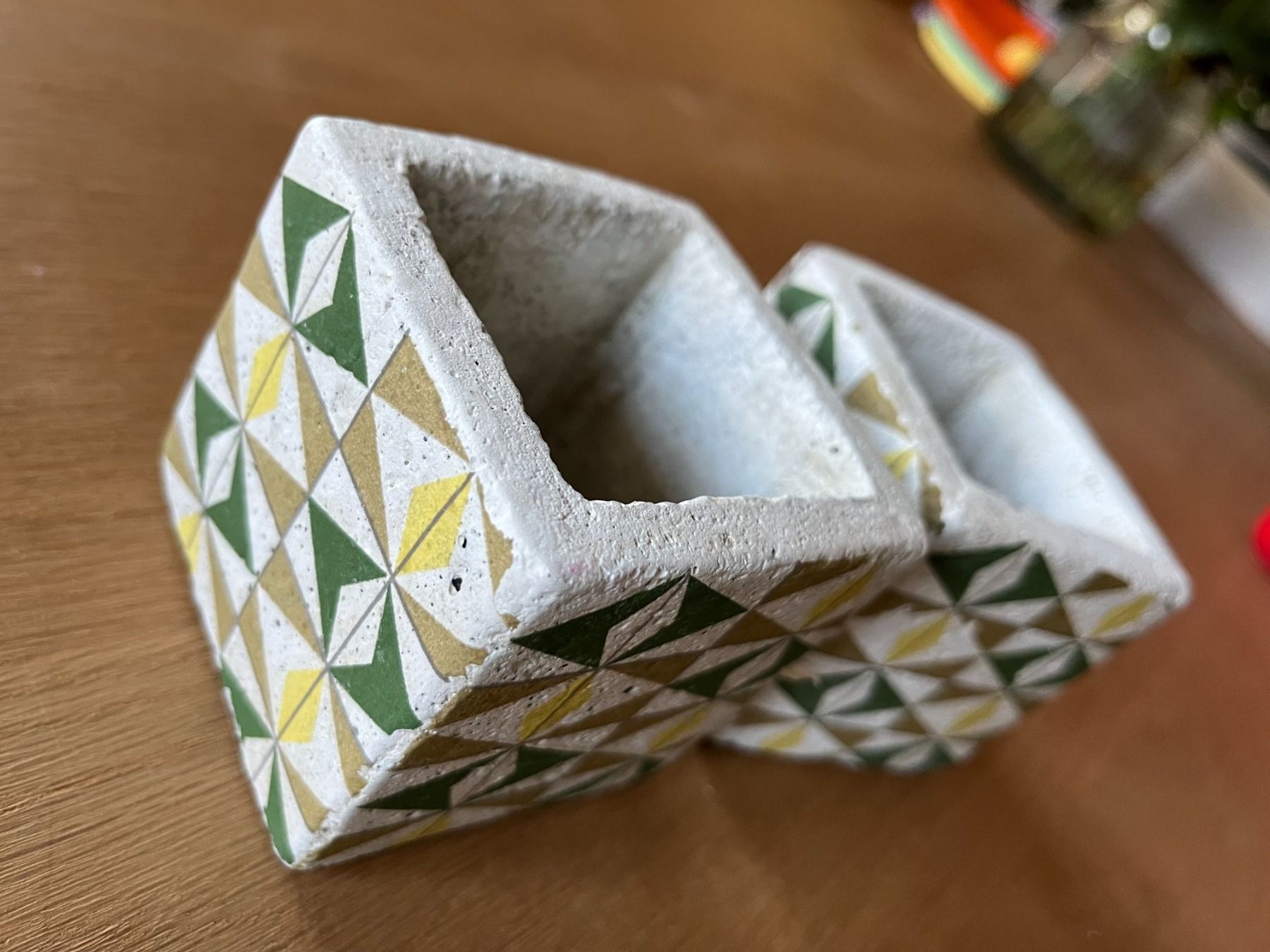 Vasi per fiori: CACHET 2 x Blumentopf Vase – Usato da Wolfwil venduto da NewGirl 3