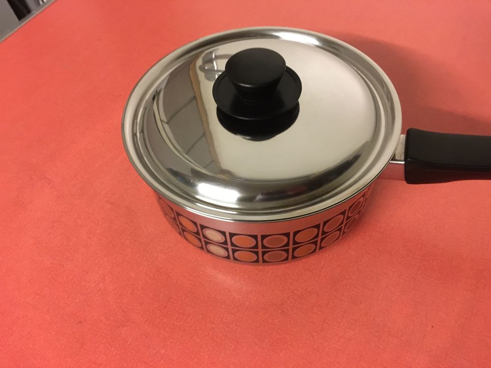 Sigg Suisse Pot à Fondue Sheik En Cuivre 18/8 Inox Avec Brûleur Et Support