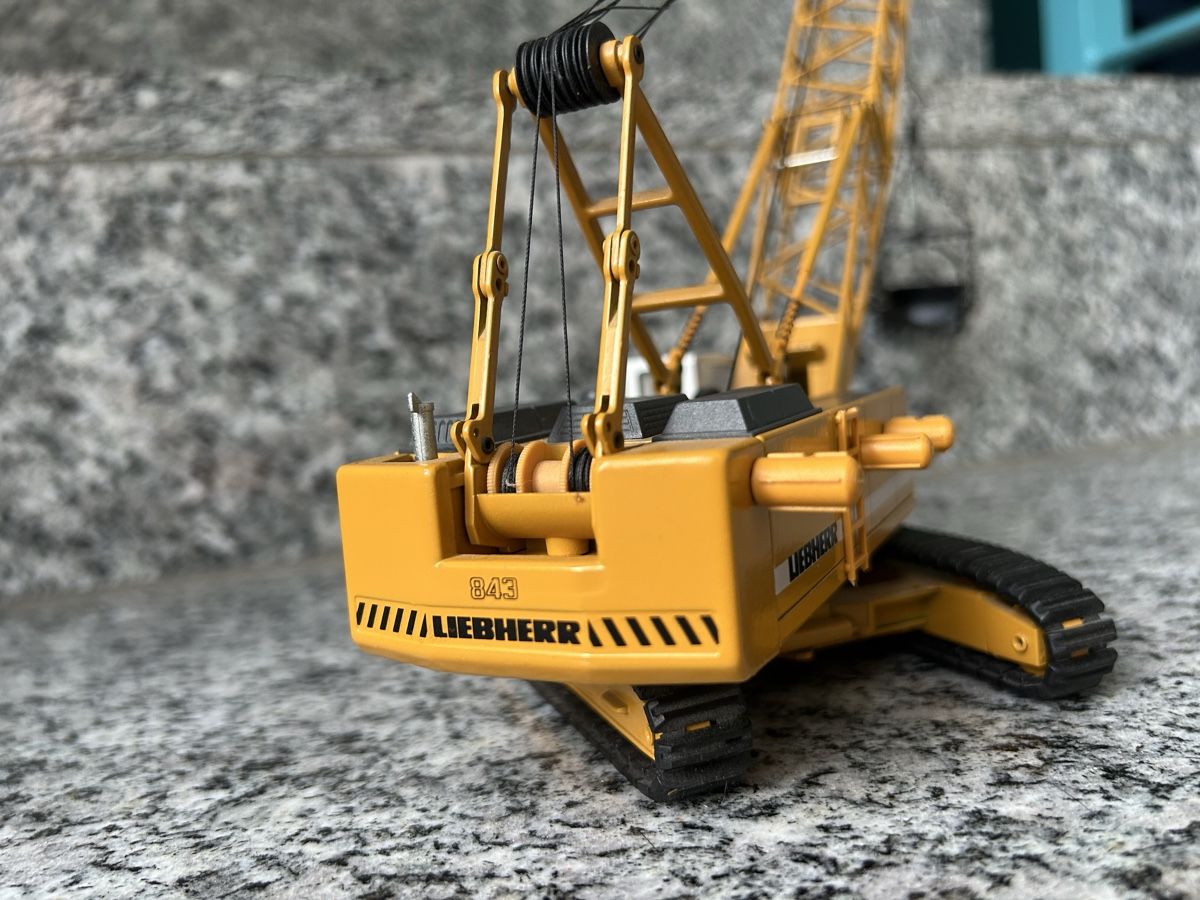 Liebherr Kit di modellismo & Modellini statici: Liebherr 843 Dragline, Eberhard, 1:50 – Usato da Horw venduto da Tigercat635 2