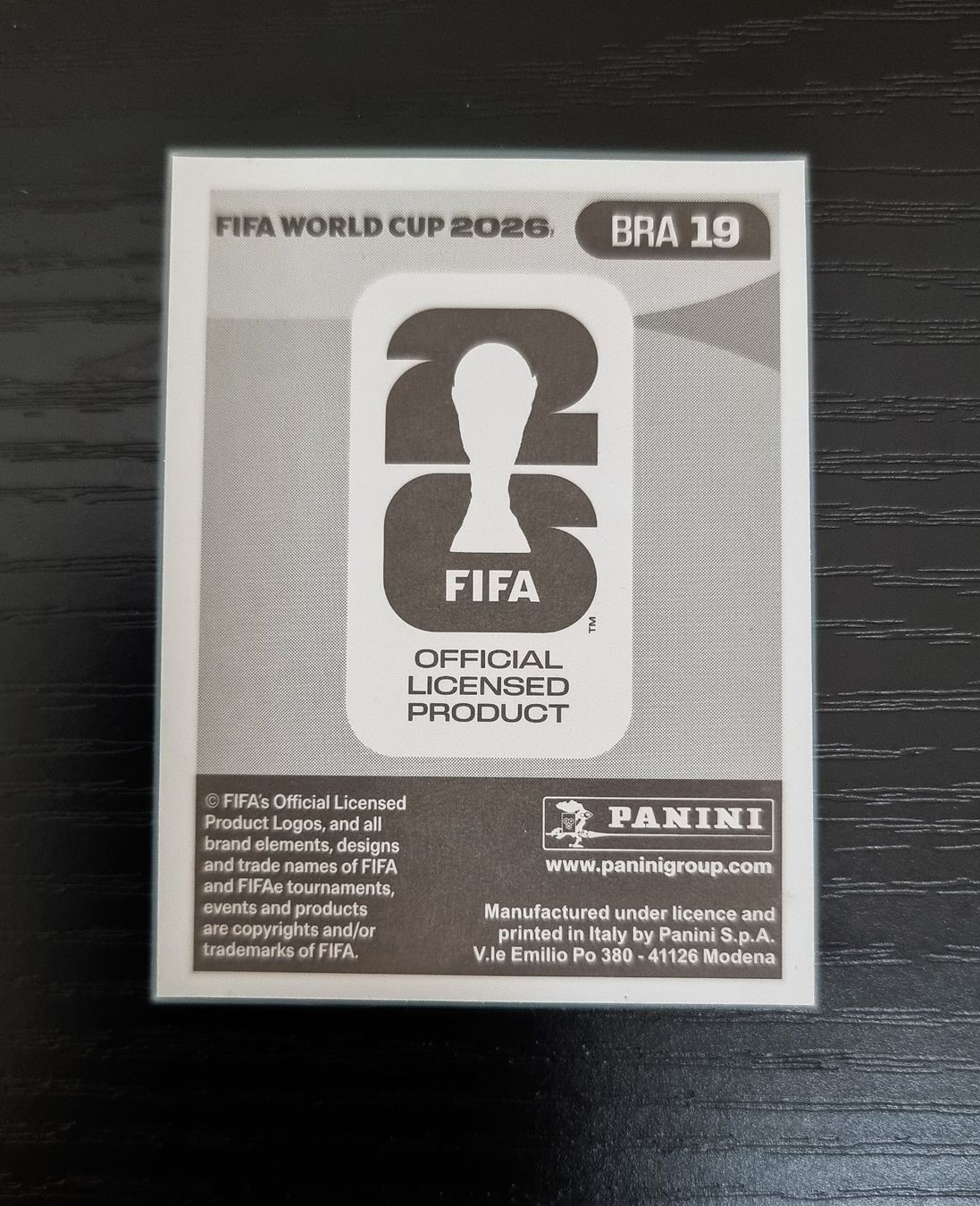 Panini Cartes à collectionner: Raphinha Panini International Edition World Cup 26 – Neuf (Voir description) à Worben par fxa_g2dm 1