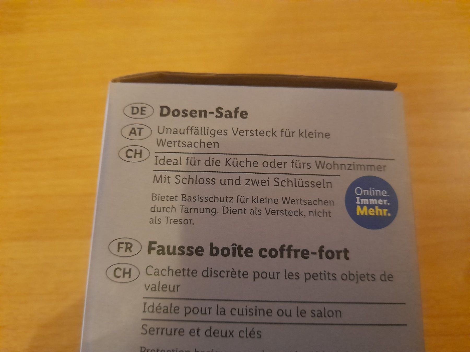 Casseforti: Dosen Safe/Tresor – Nuovo e nell'imballaggio originale da Lustmühle venduto da chevi03 2