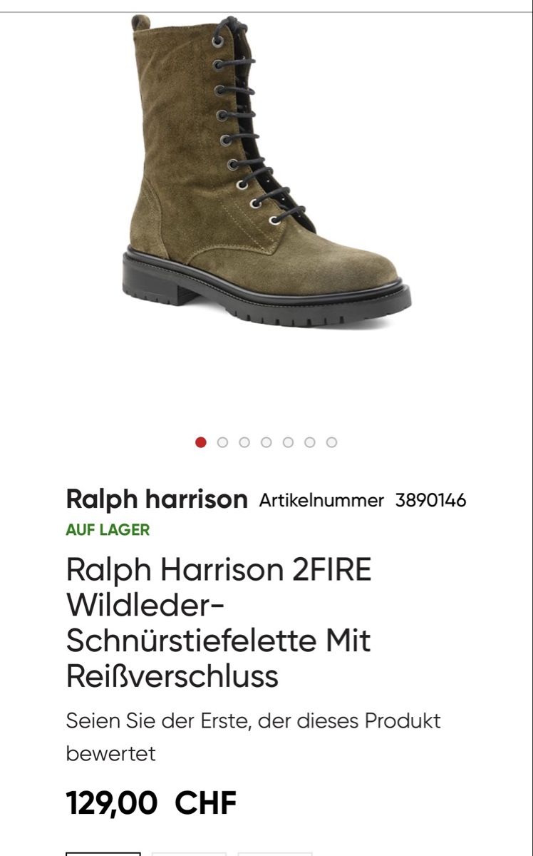 Damenschuhe: Bottines Ralph Harrisson kaki/brun clair à lacets – Neu (gemäss Beschreibung) aus Savièse von cla_lc8x 4