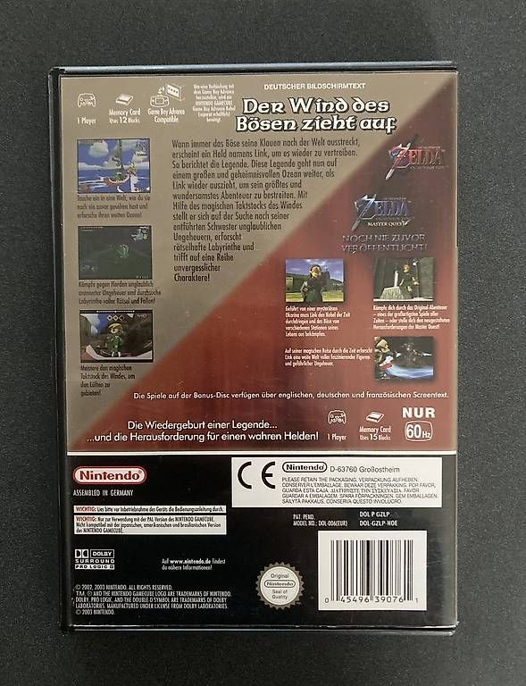 Nintendo Jeux: Zelda the Wind Waker Nintendo Gamecube – D'occasion à Düdingen par erw_6lgf 1