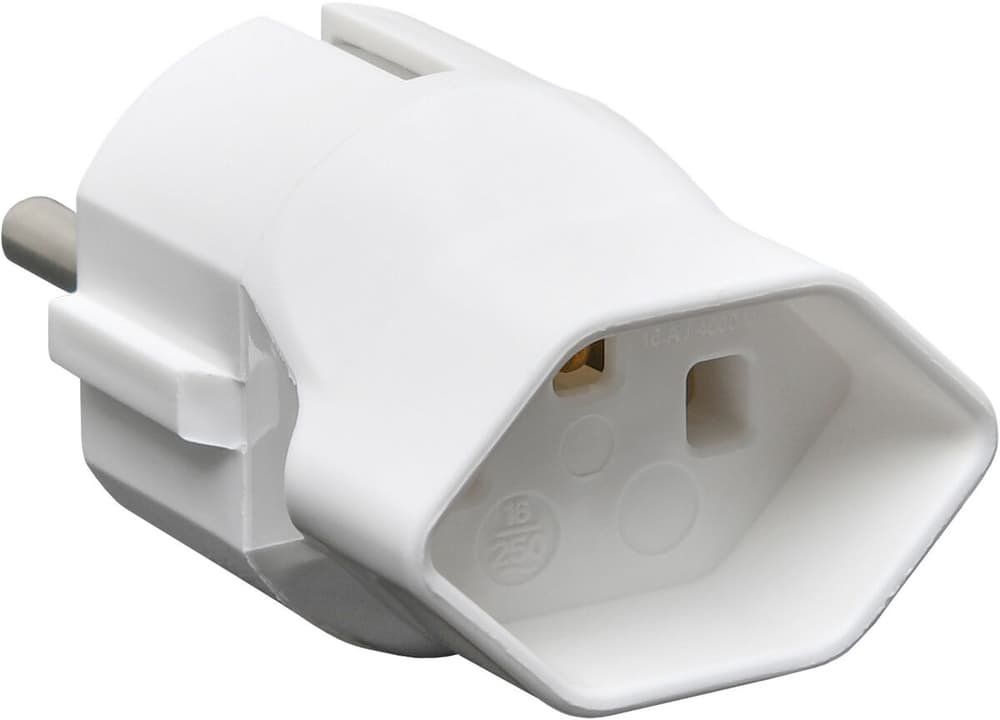 Reiseadapter EU Auf Schweiz/Liechtenstein – Typ C/E/F Zu Typ J, 3 Stück, Bis 2500W