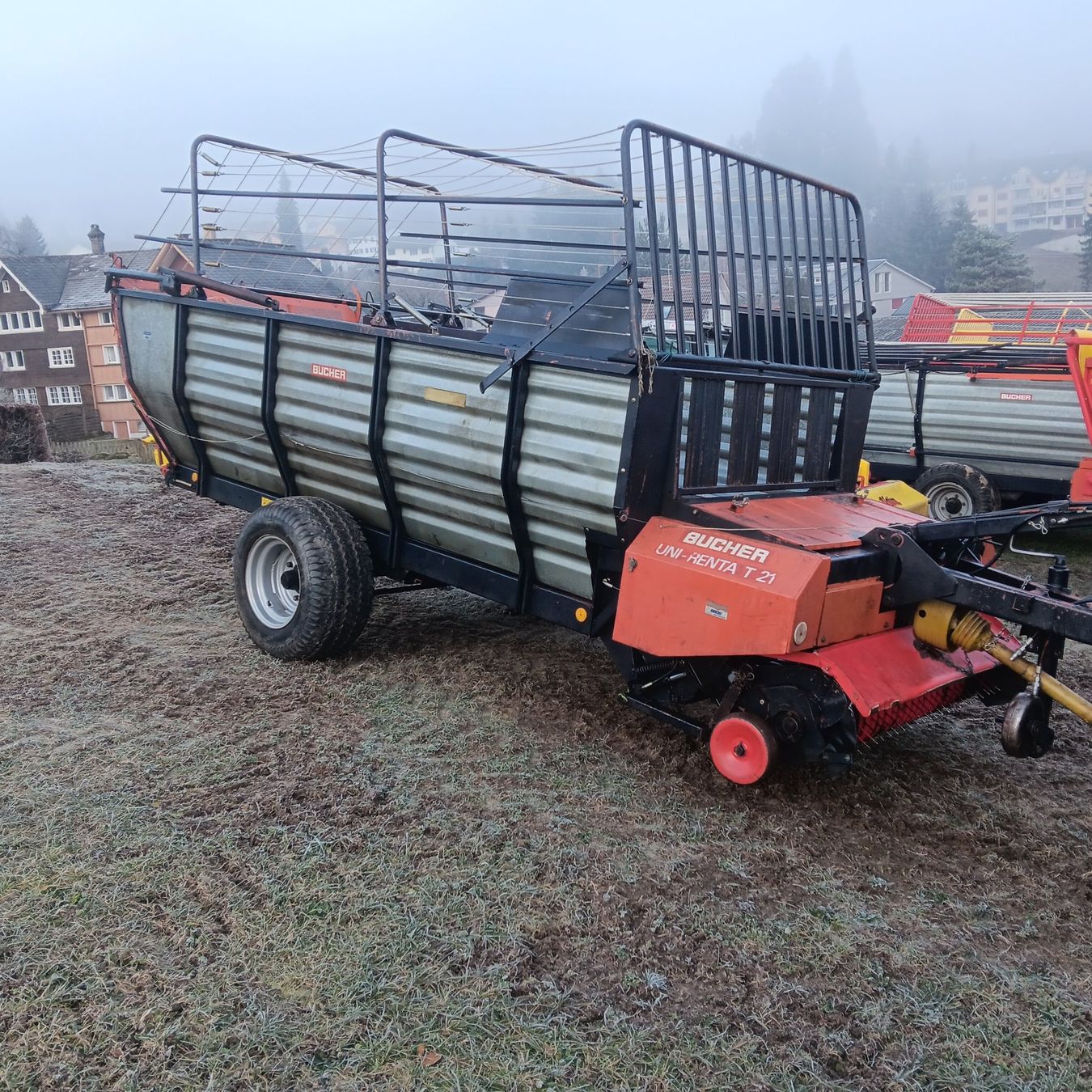 Bucher Anhänger: Bucher Ladewagen uni Renta 21T – Gebraucht aus Degersheim von powertrac 1
