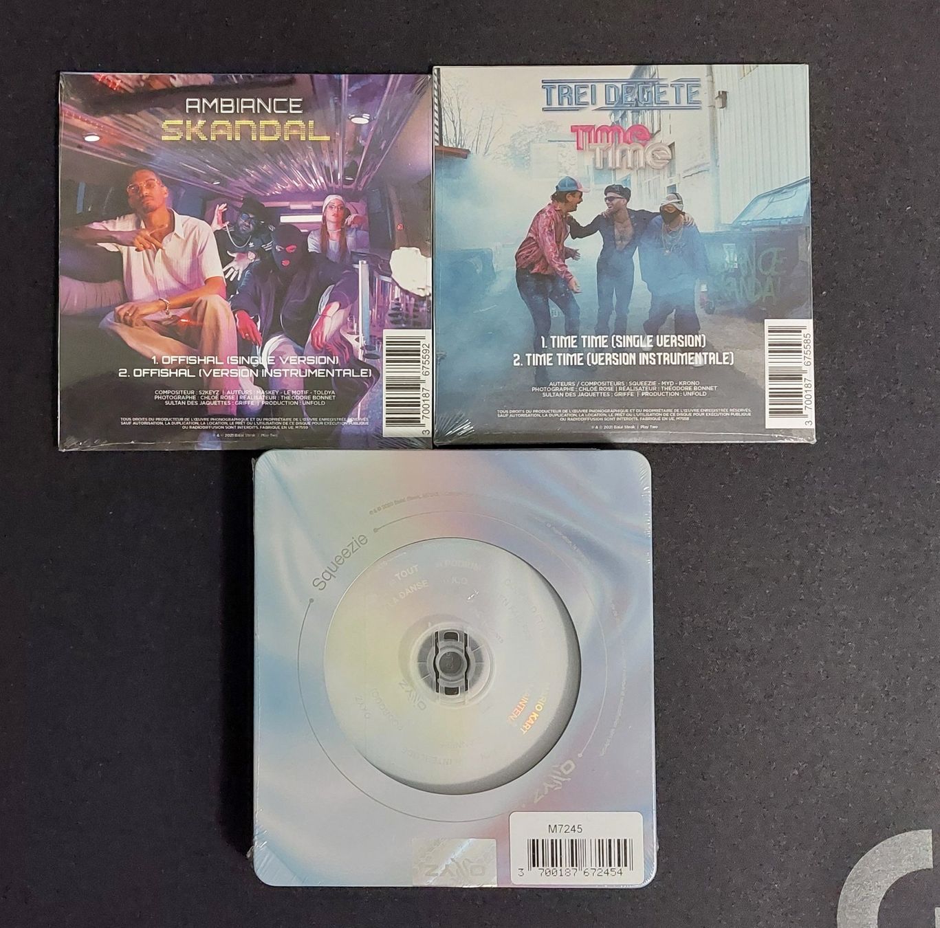 CD: Lot CD / éditions physiques Squeezie – Nuovo e nell'imballaggio originale da Genève venduto da jake90 3