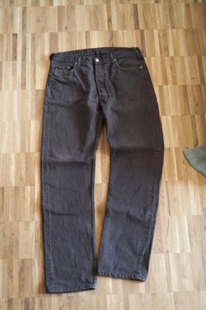 Levis Jeans 501, W36 & L 34, braun
