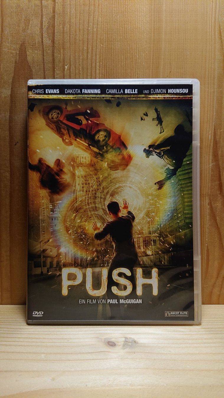 Tutti i DVDs: PUSH DVD mit Chris Evens – Usato da Wilderswil venduto da Exebub