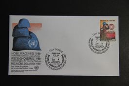 UNO Schweiz 1989 - Prix Nobel de la paix 1988
