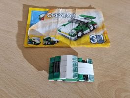 Lego Creator 3 in 1 Fahrzeuge grün-weiss
