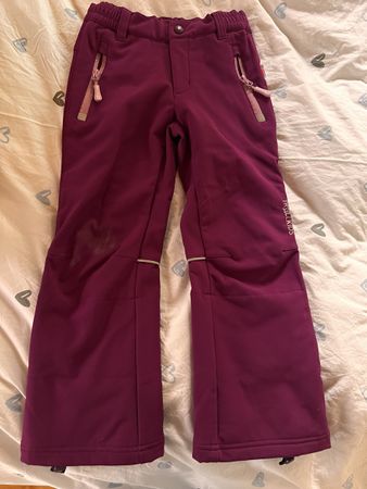 Trollkids Softshellhose pink Grösse 122 mit Mängeln