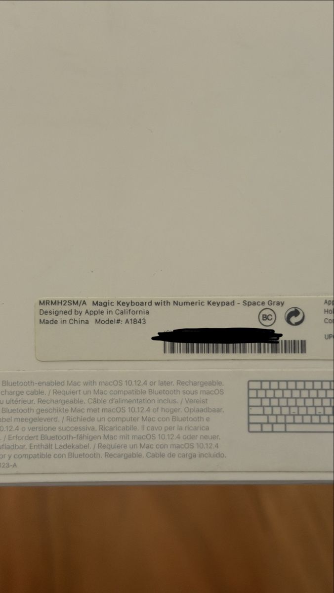 Apple Claviers: Apple Magic Keyboard / Tastatur, OVP komplett! – D'occasion à Domat/ Ems par saren92 6