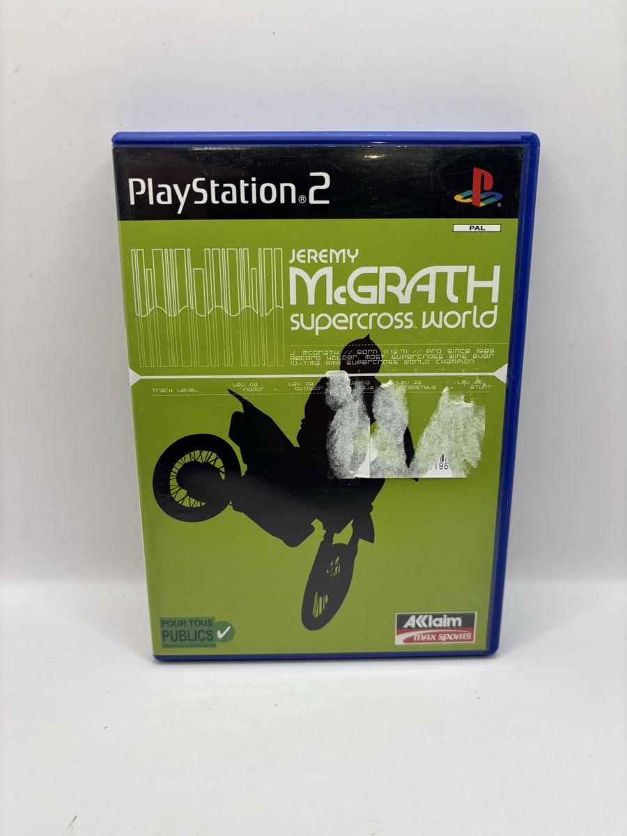 Giochi: Jeremy McGrath Supercross World PS2 – Usato da Genève venduto da sho_67qj