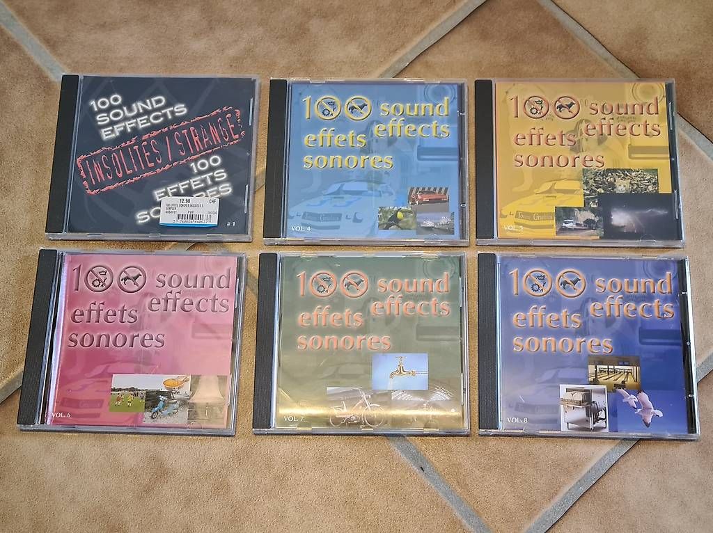 CD: 9 CDs: Sound Effekten – Usato da Höri venduto da Makumba2 1