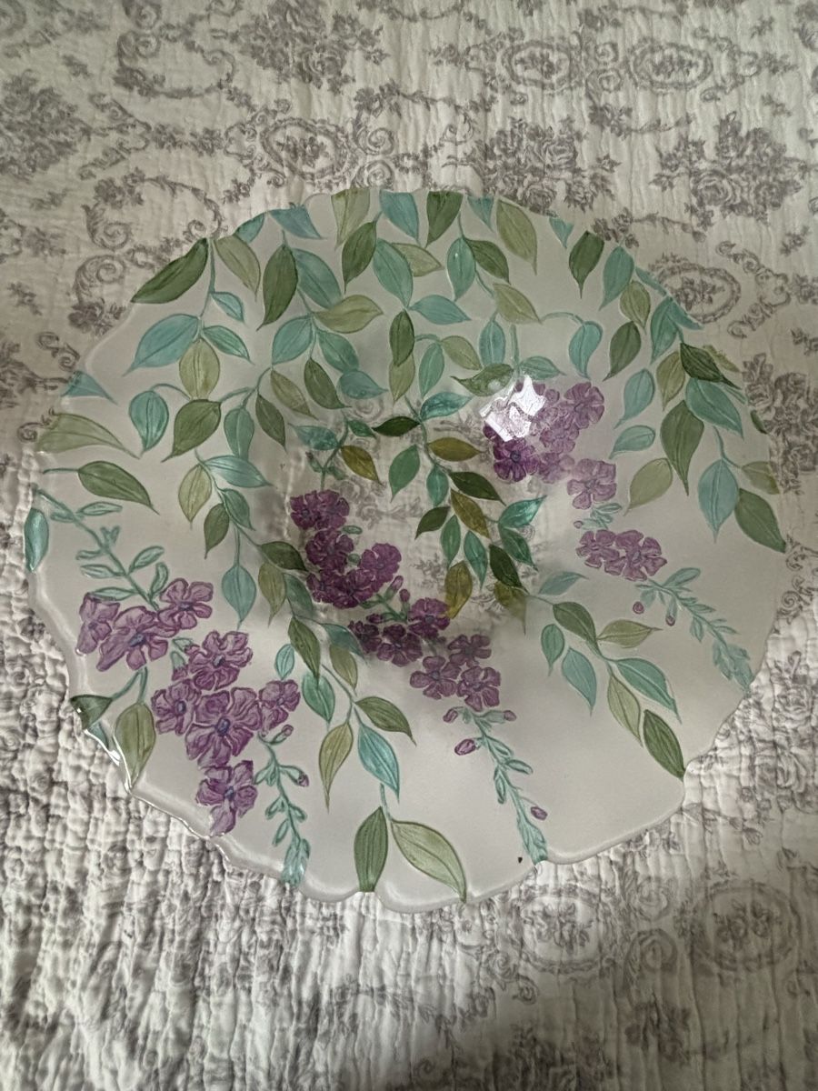 Piatti di portata: Magnifique coupe en verre – Usato da Aigle venduto da Barbiette