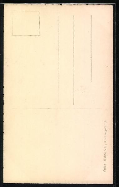 Cartes postales: AK Flüelen, Kirche mit Bristenstock – D'occasion à Berlin par bartko-reher 1