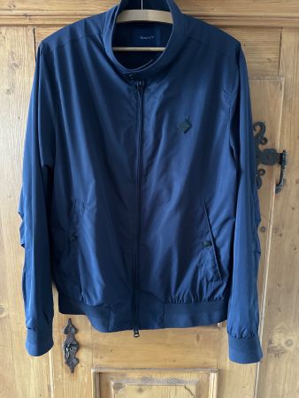 Herren Übergangsjacke GANT Grösse S Dunkelblau Top Zustand