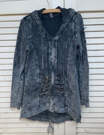 Super lässiger Jacke im Lagenlook, von Tredy!