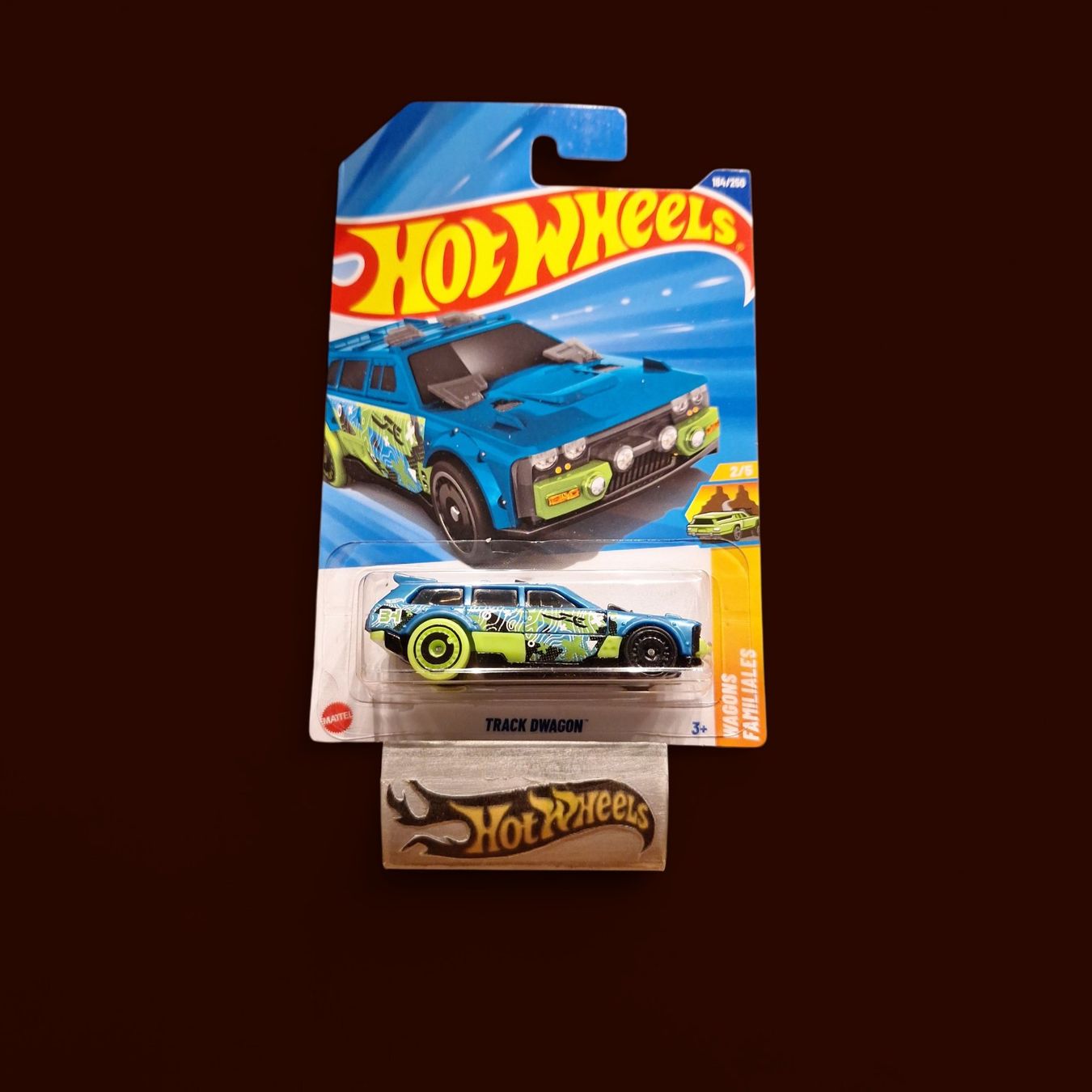 Hot Wheels Modellini d'auto: Hot Wheels HW Wagons 2025 Track Dwagon 2/5 L – Nuovo e nell'imballaggio originale da Adlikon venduto da Mmartin0