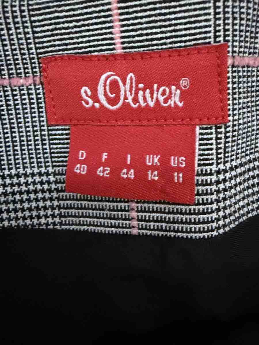S.Oliver Röcke: s.Oliver Rock, Gr. 40 Grau Kariert – Gebraucht aus Teufen AR von Maleaa 4