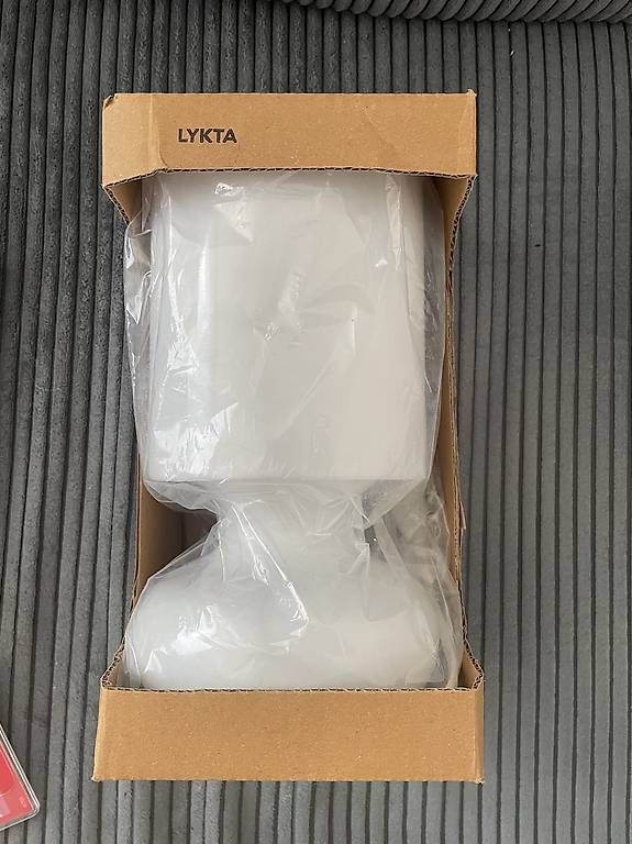 Ikea Lampade: Ikea lykta tischlampe weiss – Nuovo (secondo la descrizione) da Dübendorf venduto da rocki07