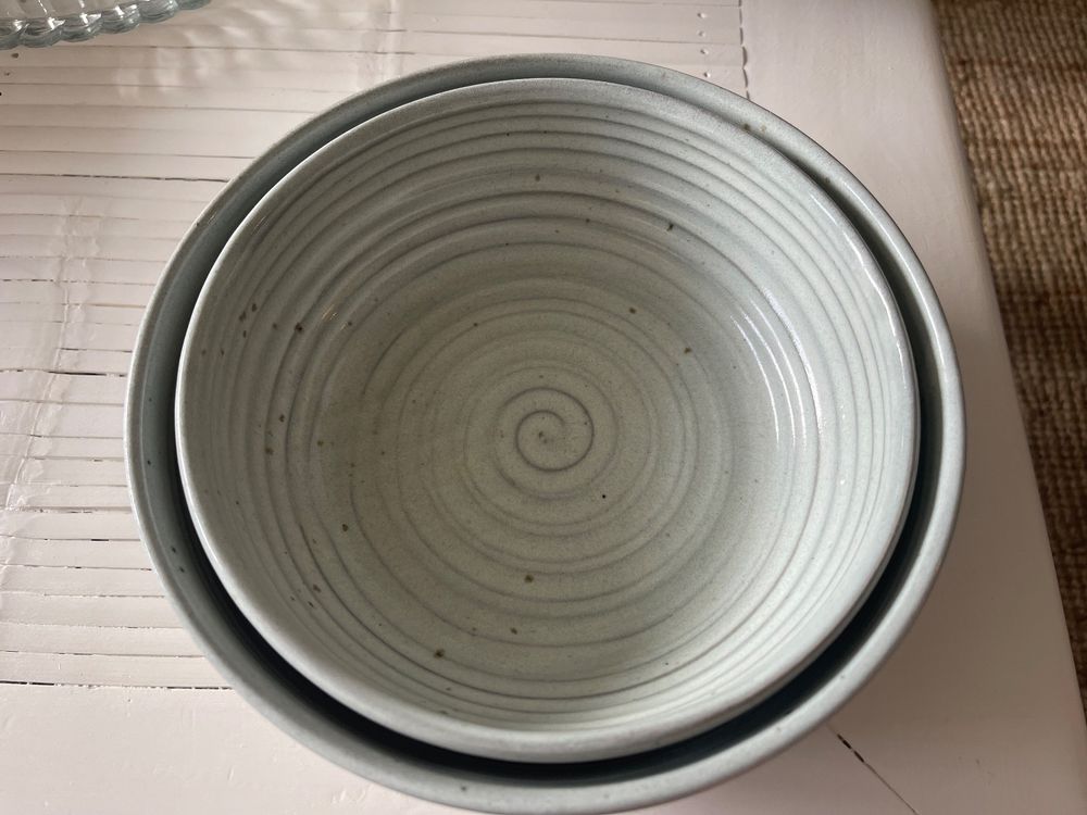 2 Schüsseln Farbe Bois de Bresse Töpferei Taizé Frankreich (Gebraucht ...