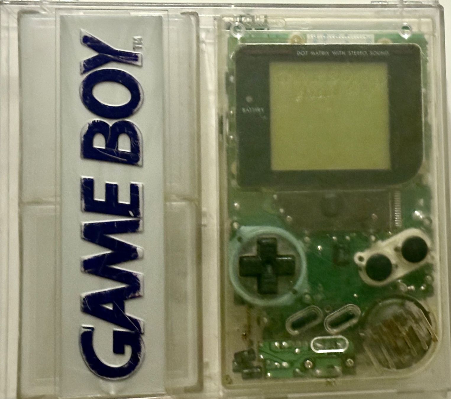 Nintendo Console: GAMEBOY, DMG-01, TRANSPARENT, CRYSTAL CASE, GAME-CASES – Usato da Dachsen venduto da Sven_Jasper 4