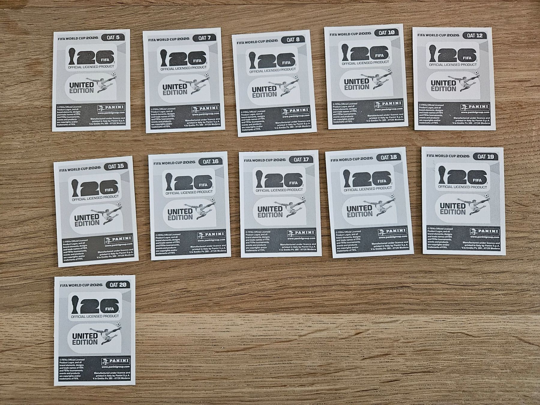 Panini Carte collezionabili: Panini WM 2026 QAT – Nuovo (secondo la descrizione) da Villars-sur-Glane venduto da Bolinot 1