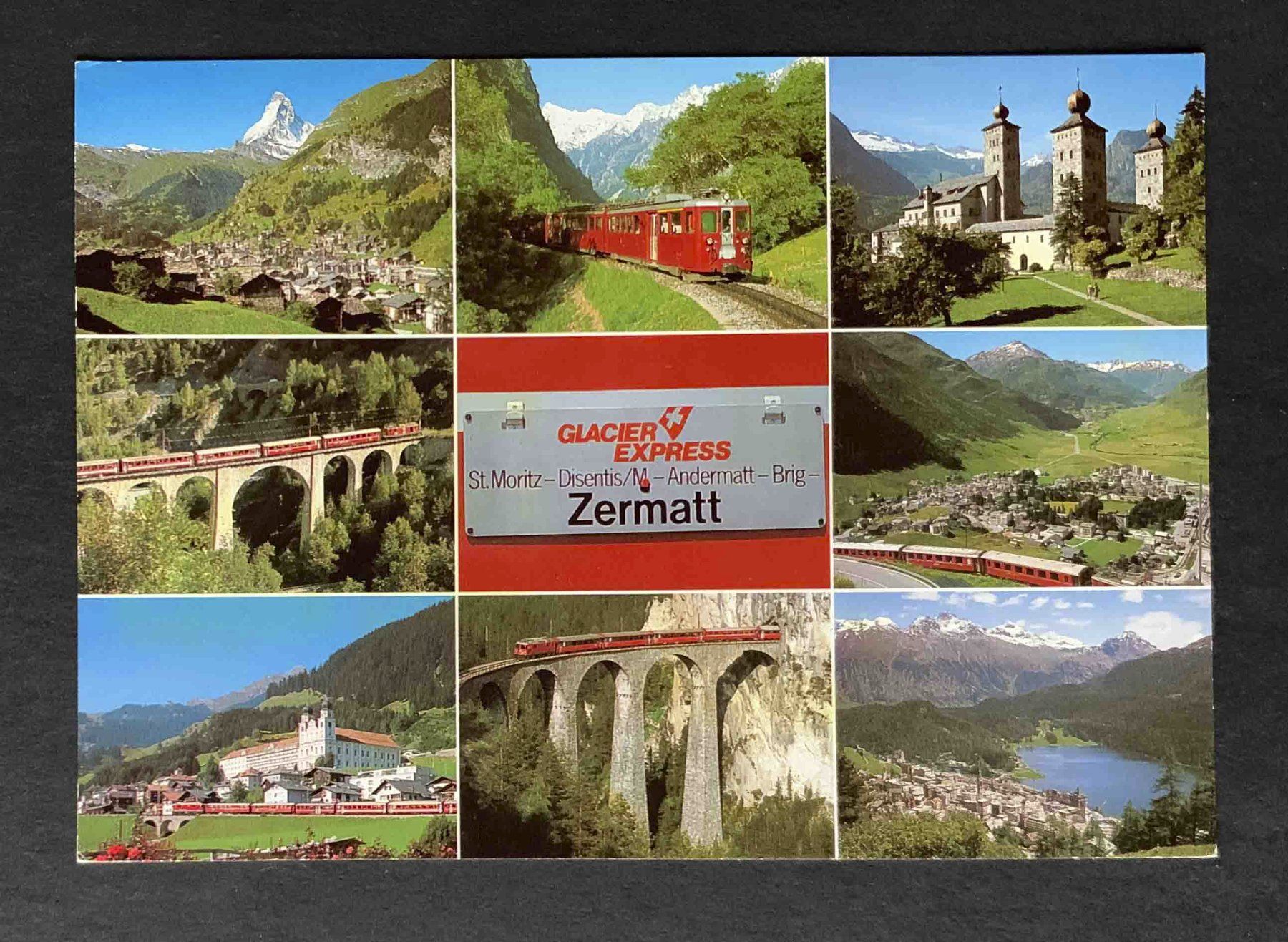 Ansichtskarten: AK Glacier Express – Gebraucht aus Goldau von artelier1