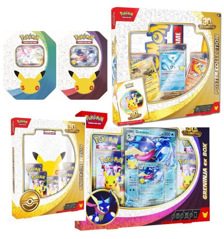 Pokémon Carte collezionabili: Pokémon - Mega Bundle - 30th Celebration – Usato da Tobel venduto da alles.muss.raus
