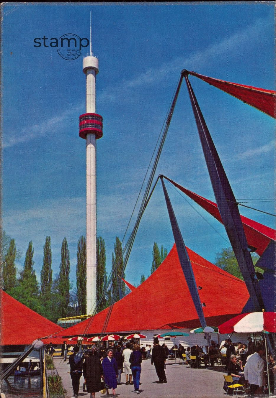 Ansichtskarten: 1964 AK Lausanne EXPO – Gebraucht aus Eggersriet von stamp303