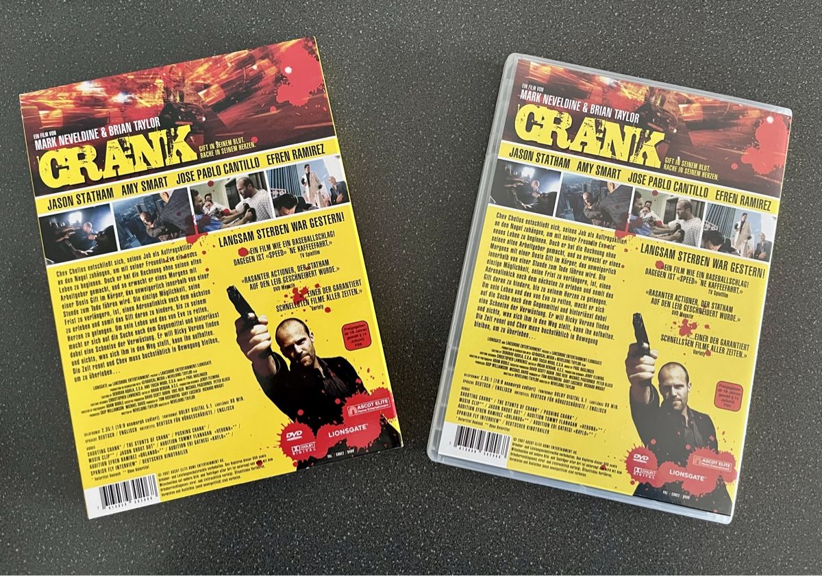 Tutti i DVDs: Crank - Jason Statham - DVD – Usato da Sarnen venduto da m-basic 1