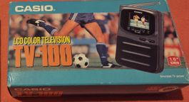 Casio TV-100 LCD Farbfernseher 