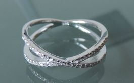 Silber 925 Fingerring Gr. 59