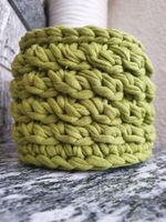 Petit panier rond