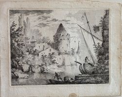 Johann Georg Hertel, Radierung, um 1770