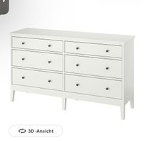 Kommode weiss 6 Schubladen gebraucht