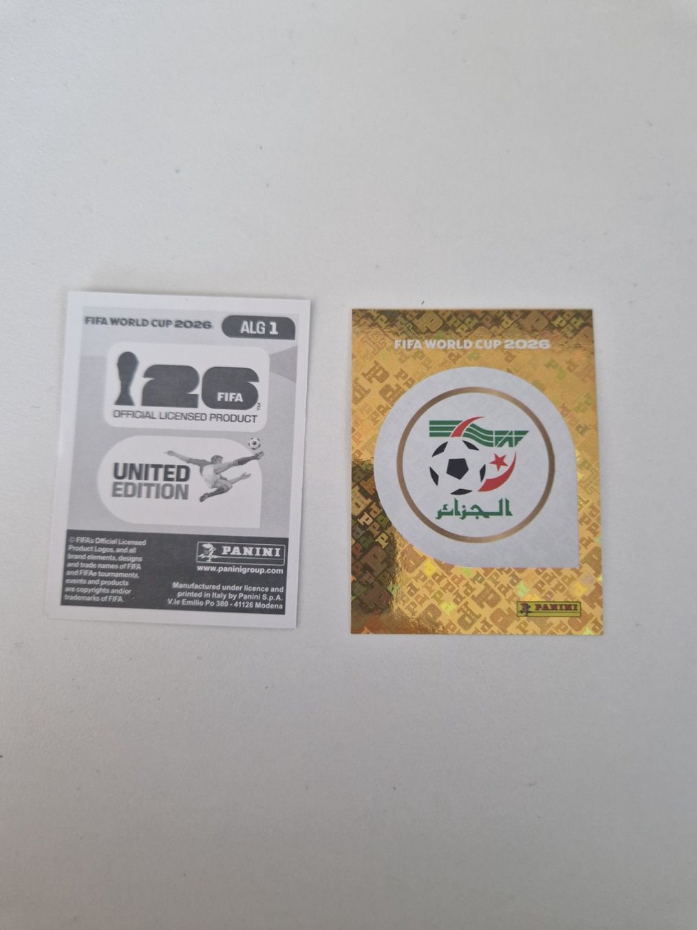 Panini Carte collezionabili: Panini Sticker ALG1 – Nuovo (secondo la descrizione) da Stüsslingen venduto da white_angel86