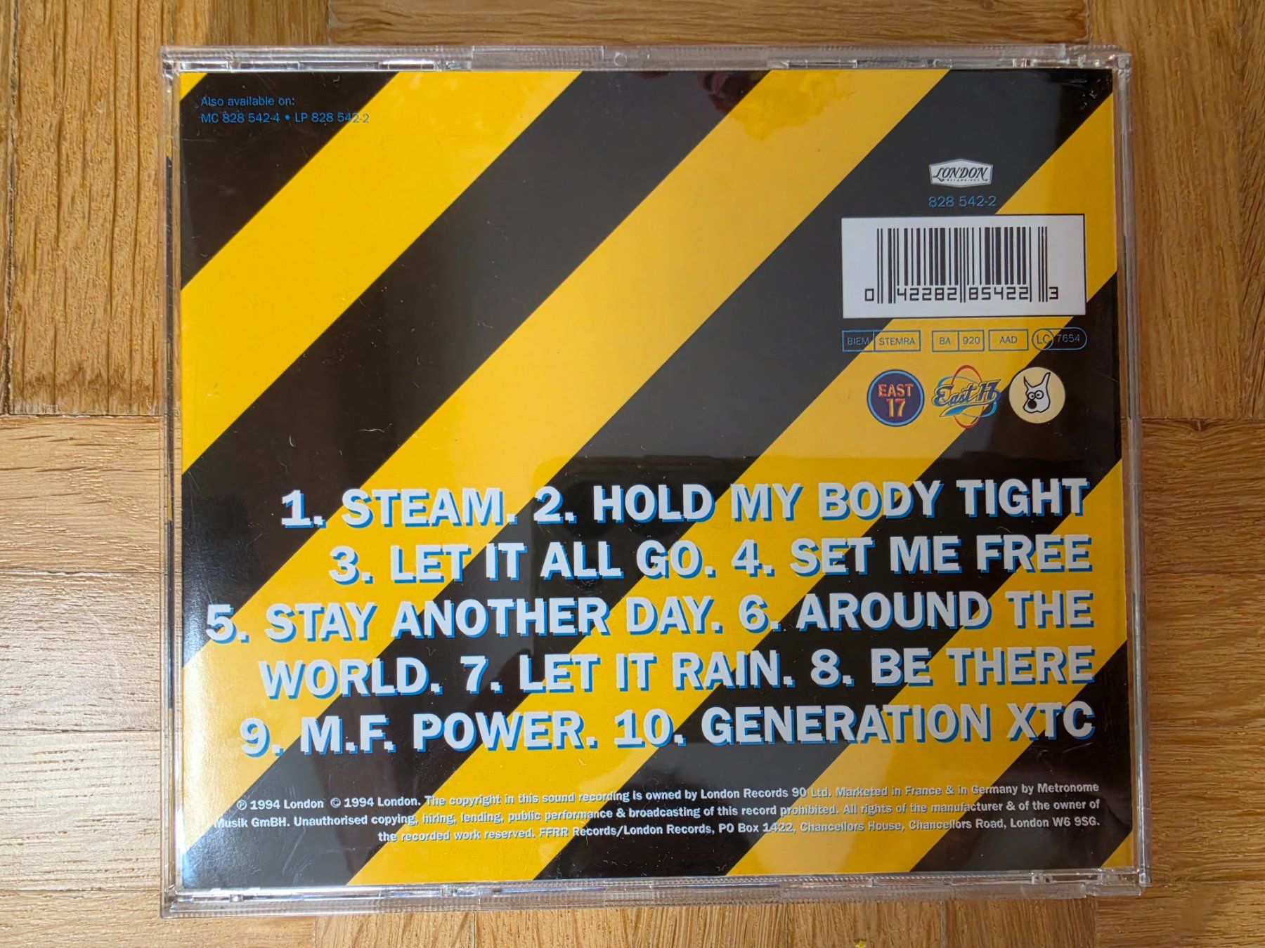 CDs: East 17 - Steam – Gebraucht aus Stäfa von flamingo_17 1