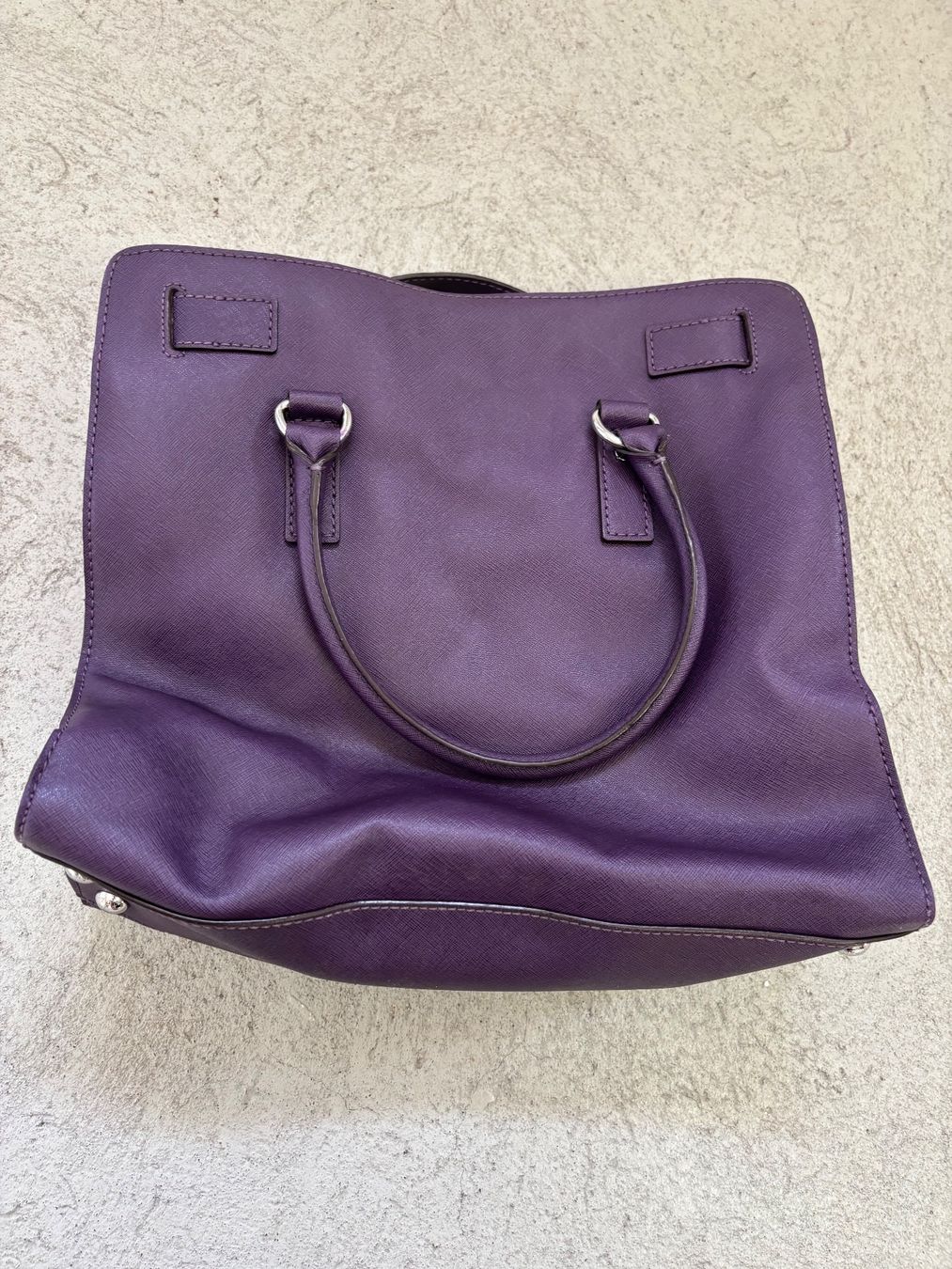 Michael Kors Borse da donna: Michael Kors Hamilton Tasche lila Leder – Usato da Sonterswil venduto da VD-Service 2
