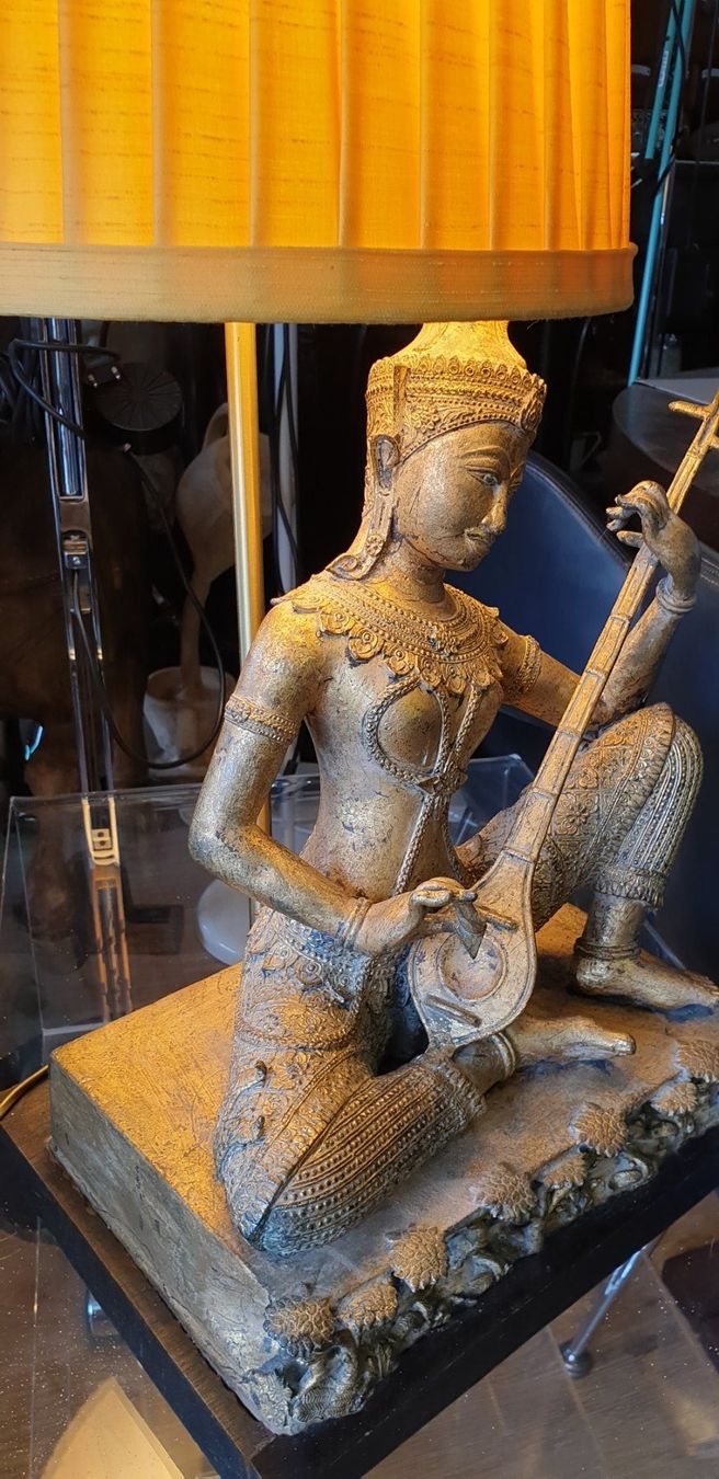 Sculture & Statue: Buddha Skulptur mit Lampe – Usato da Emmen venduto da magelan 9