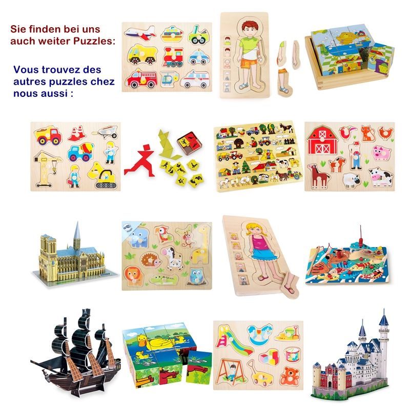 Puzzle: Setzpuzzle Baustelle Small Foot Design – Nuovo e nell'imballaggio originale da Wettingen venduto da Swala 4