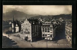 AK Luzern, Hotels Schwanen und Rigi