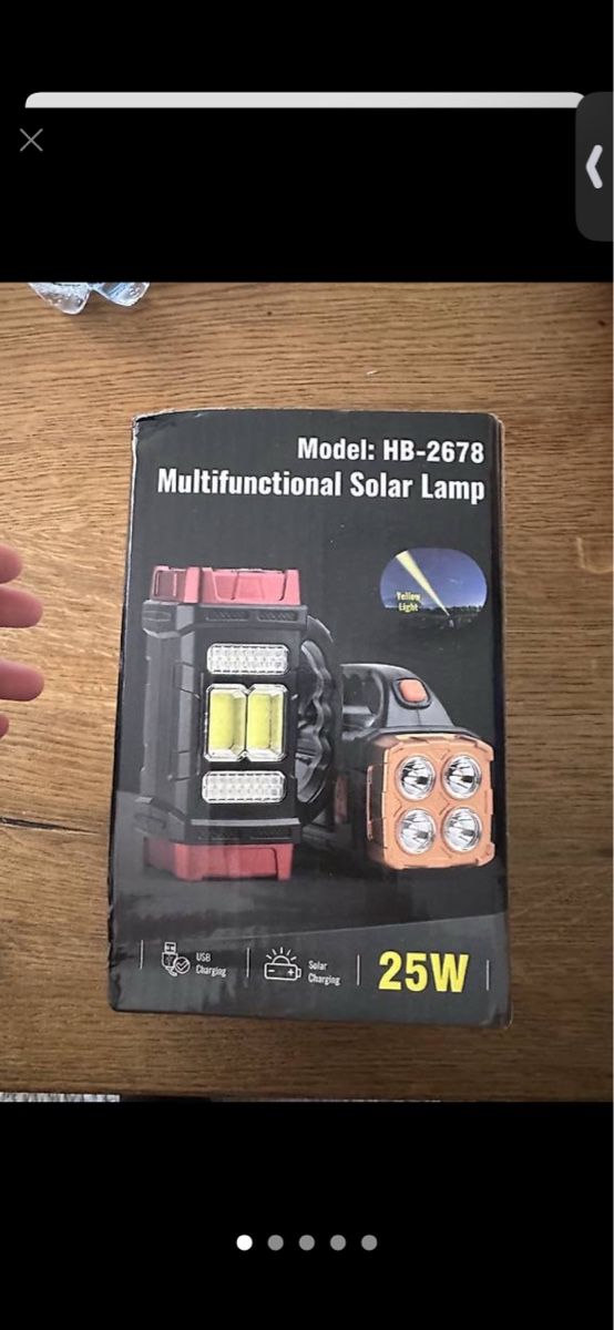 Lampen: 2x Multifunktionale Solar Lampe NEU – Neu und originalverpackt aus Dietikon von sal_zdn5