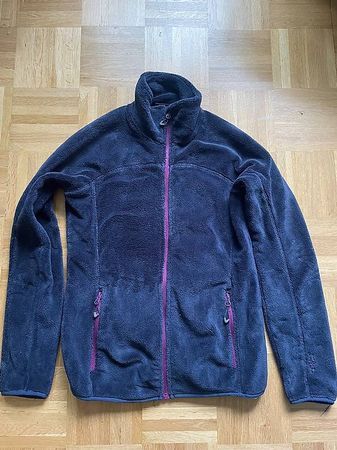 schöne blaue Fleecejacke Grösse L