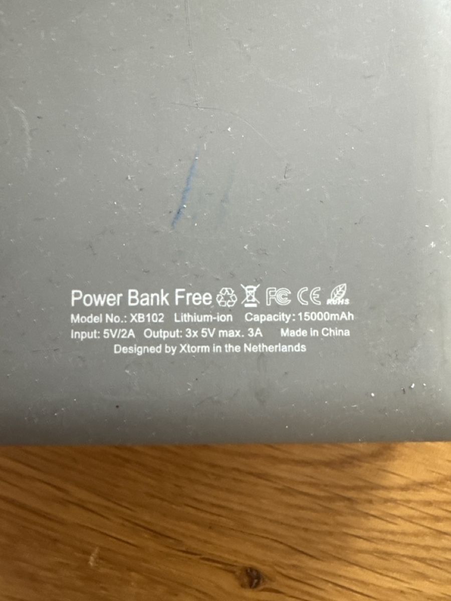 Xtorm Batterie: Xstorm Powerbank 15000mAh – Usato da Turgi venduto da Marcobamert 3