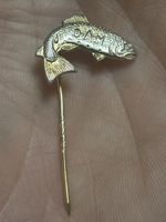 Spilla da collezione DAM, pesca sportiva, vintage,