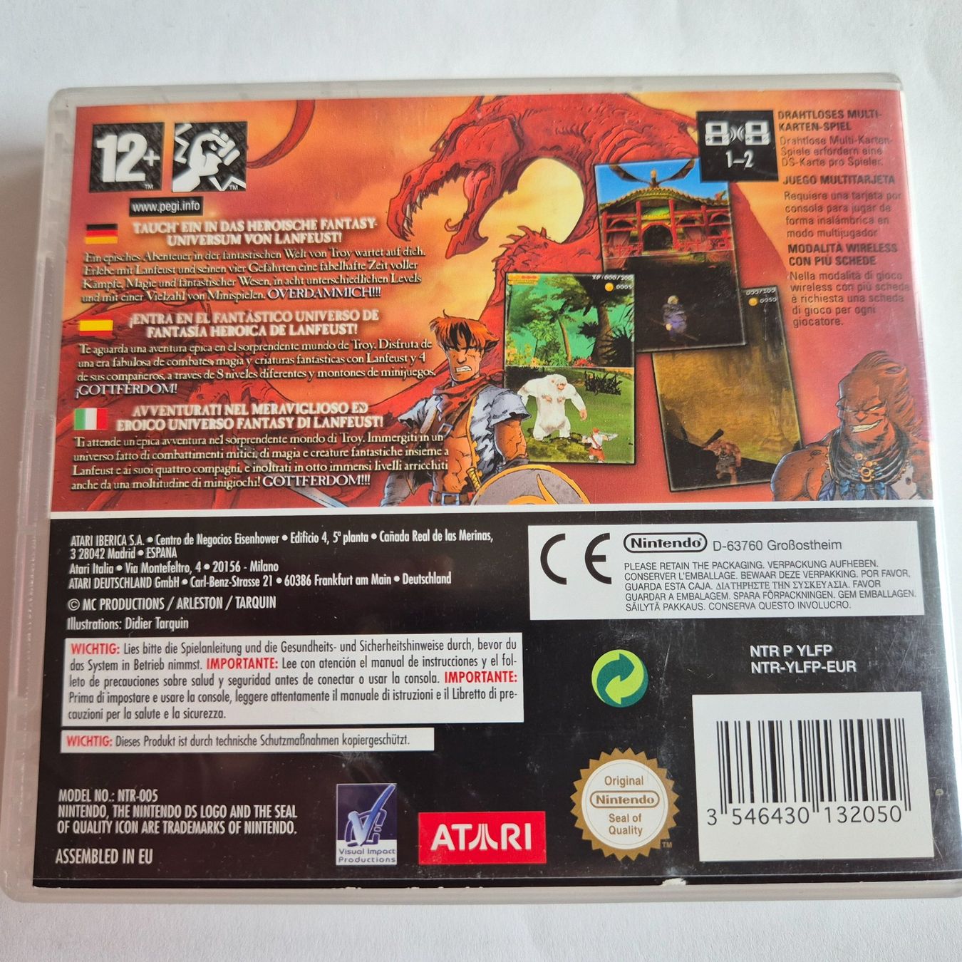 Nintendo Giochi: Lanfeust de Troy - DS – Usato da Zürich venduto da Mephisto87 1